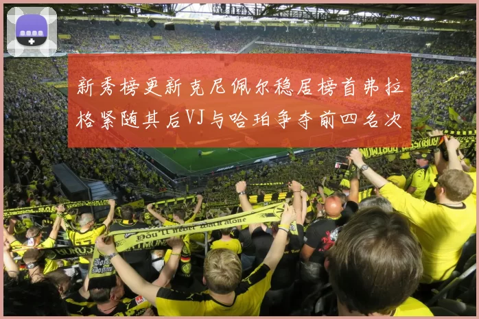 新秀榜更新克尼佩尔稳居榜首弗拉格紧随其后VJ与哈珀争夺前四名次
